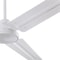 Westinghouse Jax Industrial-Style 56" 3-Blade Wht Indoor Ceiling Fan, Wall Control 7840900 - alternate 3